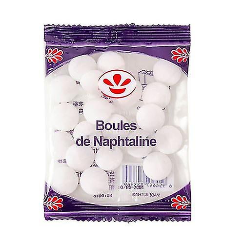 ShenMo 10 pièces boules de naphtaline blanches Non toxiques pour