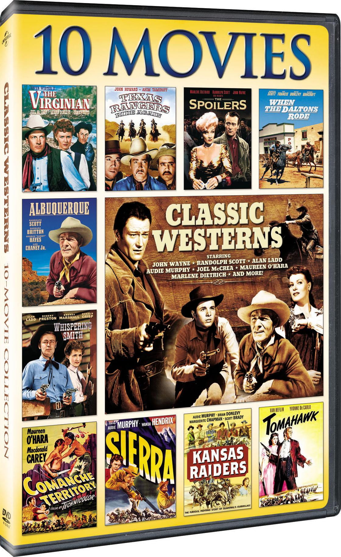 Classic Westerns: 10-Movie Collection (Box Set) [DVD