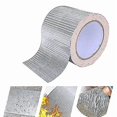 thumbnail image 2 of Ruban Adhésif en Aluminium Résistant : Imperméable et Résistant pour Fissures, Fuites, Trous 5cm x 5m, 2 of 4