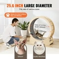 thumbnail image 4 of VEVOR Roue d'Exercice pour Chat Grand Tapis Roulant pour Chats d'Intérieur 29,5 Pouces, 4 of 9