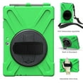 thumbnail image 4 of XYX Case for 10.5 inch Microsoft Surface Go 3 2021/Surface Go 2 2020 with 360 Degree Rotating, Hand Strap, Shoulder Strap, Green, 4 of 7