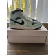 thumbnail image 1 of Ni - ke Ni - ke Air Jordan 1 Mid Aqua Black Womens Size 7.5 Shoes Teal Tint NEW, 1 of 5