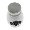 thumbnail image 4 of EHJRE Mini Stainless Steel Funeral Cremation Urn Container Tree Of Life, 4 of 7