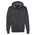thumbnail image 4 of J America Premium Full Front Zipper Fleece Hood, Style JA8821, 4 of 5
