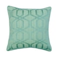 thumbnail image 1 of Funda de almohada azul de 35 x 35 cm (14 x 14 pulgadas), diseño geométrico jacquard para sofá, estilo contemporáneo - Tender Times, 1 of 6