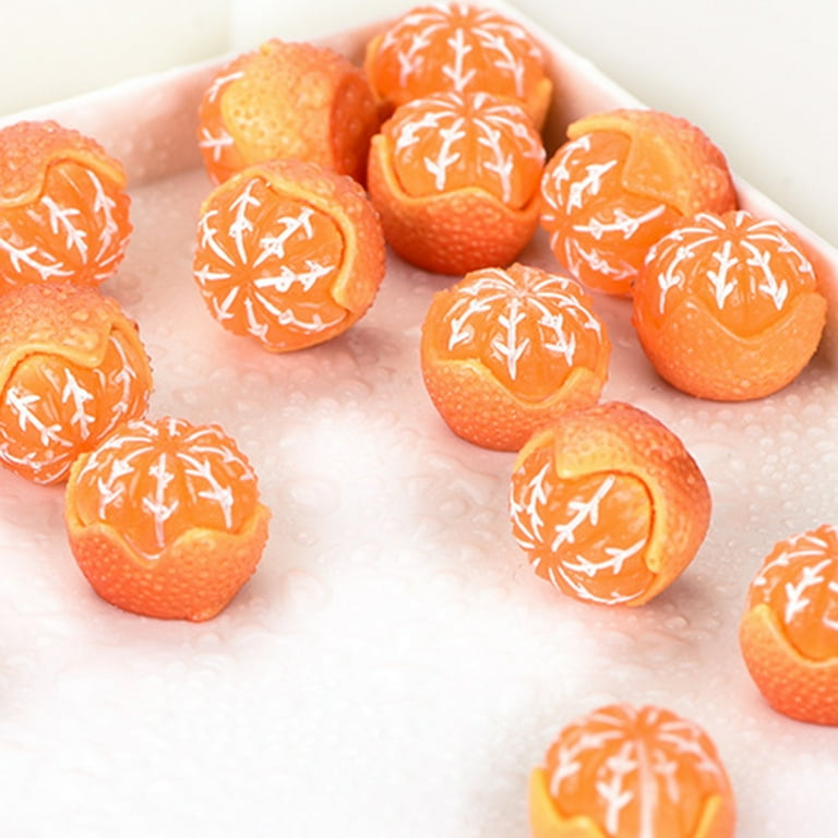 FRUITS　no50.51.53.54 Farfi 15Pcs Miniature Fruit High Simulation Wide Application Resin