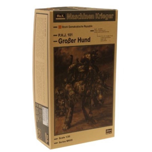 64005 1/20 Humanoid Unmanned Interceptor Grober Hund MultiColored