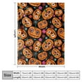 thumbnail image 2 of Halloween Fleece Throw Blanket,Ghost Pumpkin Lantens Print Soft Throws for Bed Couch Sofa,Decorative Halloween Flannel Soft Throw Blanket for Women,Men,Kids,4.26*3.28Ft, 2 of 7