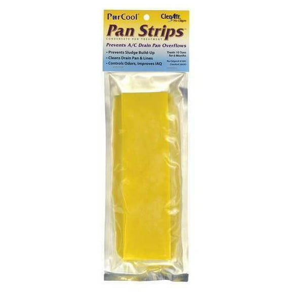 1PACK Nu-Calgon 61041 Condensate Pan Treatment, Solid, Yellow