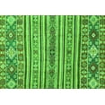 thumbnail image 1 of Ahgly Company Indoor Rectangle Abstract Green Modern Area Rugs, 6' x 9', 1 of 4
