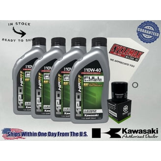 Cyclemax Full-Synthetic KPO Oil Change Kit fits 2023-2024 Kawasaki