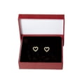 thumbnail image 3 of Broquel Corazón circonias Chapa de Oro 18K Horoz WH516, 3 of 4