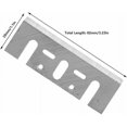 thumbnail image 2 of Cuchilla de repuesto BRI para cepillo eléctrico 3-1/4 pulgadas HSS para Hitachi Ryobi Makita 1900B, 2 of 5