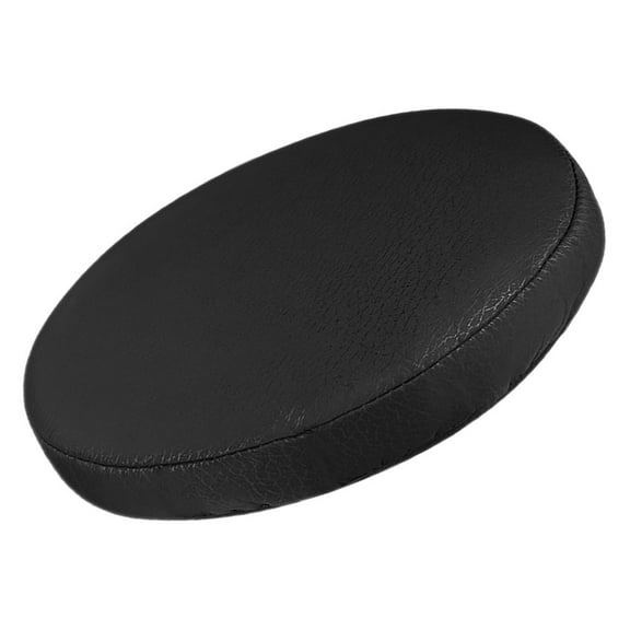 Fabric Round Stool Cover Seat Covers for Chairs Counter Bar Black