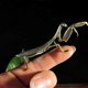 thumbnail image 1 of Praying Mantis Statue Copper Solid Brass Pendant Insect Status Ornaments Garden, 1 of 4
