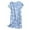 A1-Sky Blue600, variant on Womens Summer Sleep Mini Dress Star Moon Print Short Sleeve Loose Loungewear Nightgowns