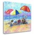 thumbnail image 1 of Tangletown Fine Art 'At the Beach I' Print on Wrapped Canvas, 1 of 1