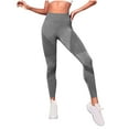 thumbnail image 3 of HVOBTTY Women's Long Leggings Slim Leg Cut High Waist Hip Lifting Structure Stretch for Yoga and Outdoor Workout Pants, 3 of 5