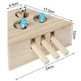 thumbnail image 1 of Whack-A-Mole Cat Toy Cat Hunting Interactive Pet Toy Mouse Seat Scratching Pet Toy 3/5 Agujeros Minnieouse HA023064-00, 1 of 7