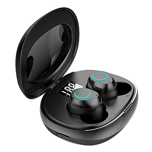 Auriculares Bluetooth I07, TWS Bluetooth 5.0, auriculares intrauditivos con pantalla digital, auriculares Bluetooth
