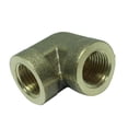 thumbnail image 3 of 90  degree G1 / 4 "Doble Rosca Adaptador De Conector Del Acoplador Del Adaptador De Latón Completo Cola Adaptador de latón de codo, 3 of 8