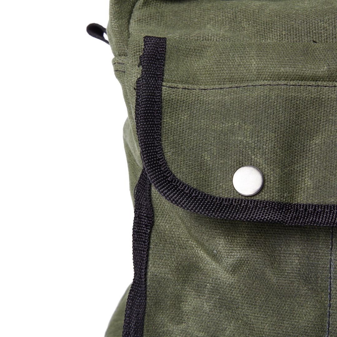 Overland Vehicle Systems Small Duffle Bag with Handle and Straps - #16 Waxed Canvas