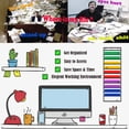 thumbnail image 2 of EcoNesxp Door School Pocket Chart 10 Organizer Storage Pocket Chart, 2 of 4
