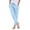 Light Blue, variant on Women’s Casual Pants with Back Elastic Waist and Pockets for Everyday Comfort and Versatility