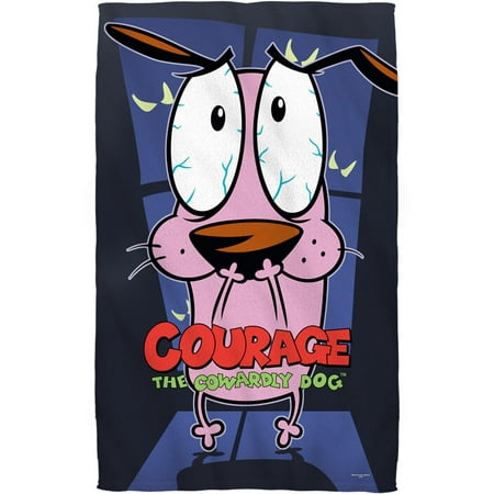 Courage The Cowardly Dog Towel