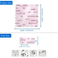 thumbnail image 6 of DEWOO Thick Kitchen Peel and Stick Tile Backsplash, Stick on Wall Tiles, 12"x12" Self Adhesive Sticky 3D Wall Marble Tiles Bathroom (10-Sheet，Pink), 6 of 12