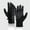 Black, variant on Winter Warm Windproof Gloves Touch Screen Waterproof Gloves