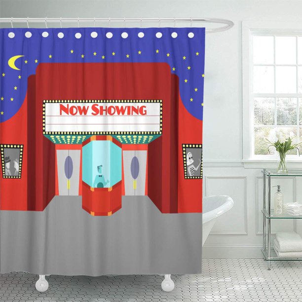 CYNLON 1960S Retro Movie Theater Minimalist Classic Cinema Golden Age