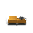 thumbnail image 4 of Sofa CAMA M & E MUEBLES Fernanda Mostaza, 4 of 5