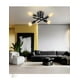 thumbnail image 5 of Moderna Lámpara De Techo Negro Colgantes Decorativas 4 Luces, 5 of 5