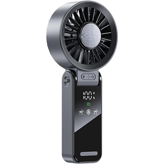 Portable 100-Speed TEC Cooling Fan – 16°C Ice Wind, Ultra-Quiet & Long-Lasting