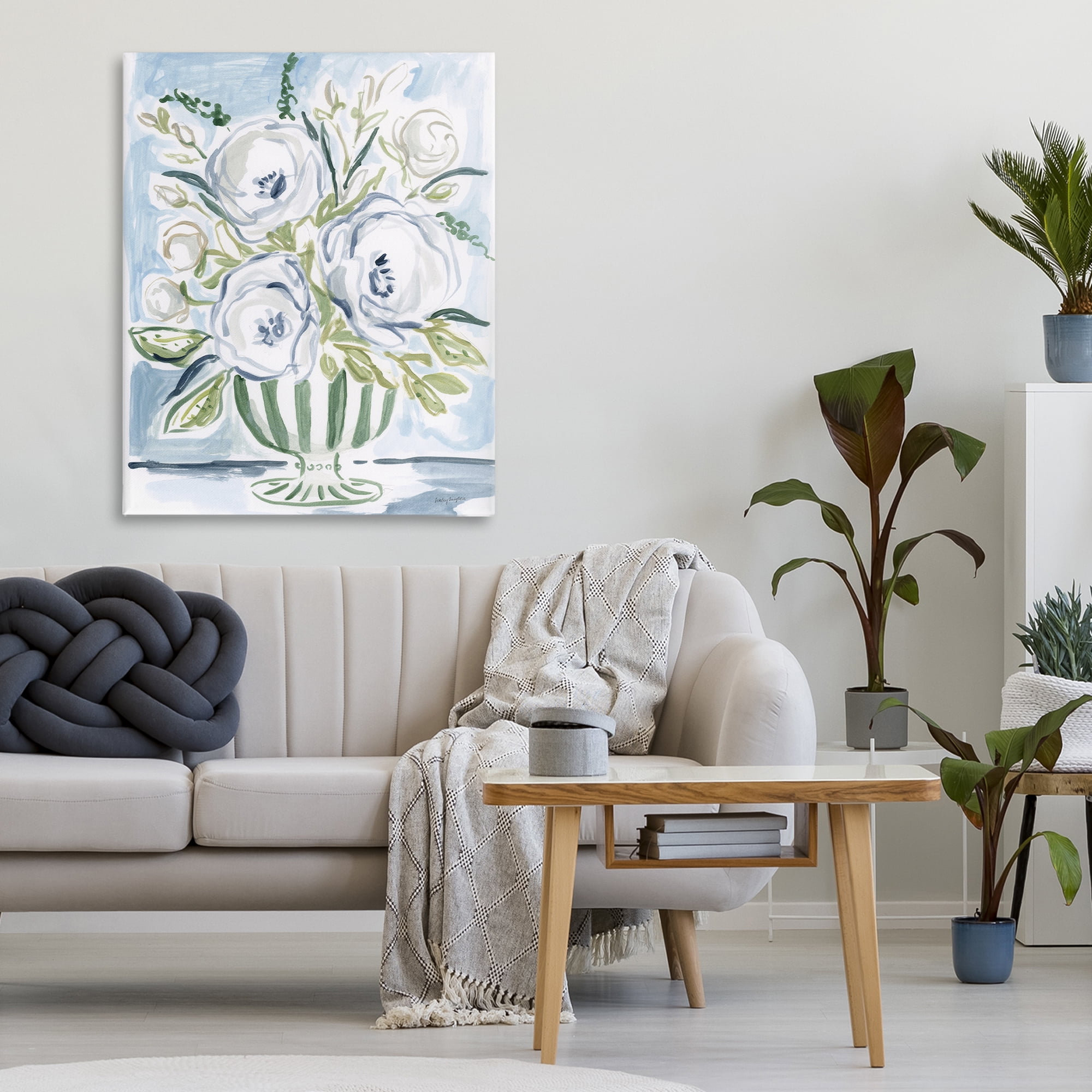 Stupell Industries Fiona Pastel Floral Bouquet Canvas Wall Art, design by Haley Knighten