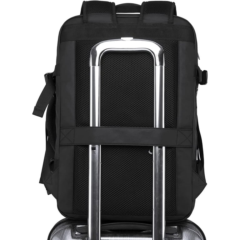 Bange Unisex Backpack Expandable 21L-37L Waterproof USB Port 15.6 Laptop  With Side Bottle Pocket for Business Travel Airport Transit College School  - Walmart.com