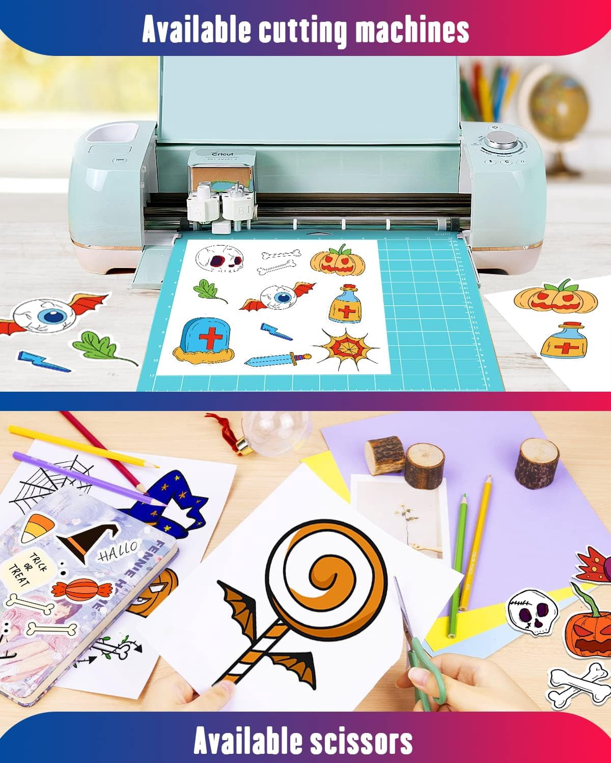 Sticker Paper Glossy Printable Vinyl for Inkjet Printer 40 Adhesive Sheets White Decals Waterproof Quick Drying Tear and Scratch Resistance Labels Letter Size 8.5x11 in for Craft,Scrapbook