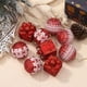 thumbnail image 2 of Fiudx Liquidación de ahorros de verano Bolas de Navidad, 9 piezas, adornos decorativos para árbol de Navidad, decoración de corona navideña, 2 of 6