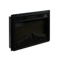 thumbnail image 5 of Electric Fireplace Insert 23" 1400W 120V ,Equipped with remote control, ultra thin heater with log set & realistic flame - BLACK, 5 of 6