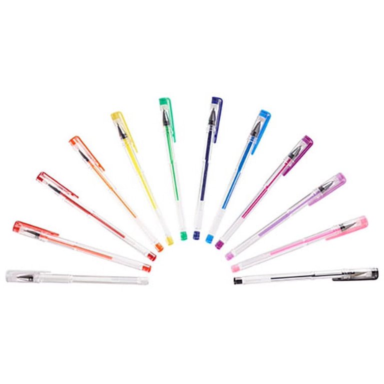Hello Hobby Gel Pens Set Multicolor, 12 Piece - Walmart.com