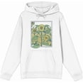 thumbnail image 4 of Natural World Sunflower Frame Adult White Long Sleeve Hoodie-XS, 4 of 6