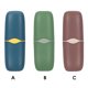 thumbnail image 5 of Ounissouiy Estuche para cepillos de Contenedor de de simple Taza de enjuague de viaje multifuncional Taza de limpieza de Almacenamiento y organización del hogar marrón, 5 of 6
