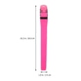 thumbnail image 2 of ORDDIART 1Set Pink PVC Buckle Strap for Skate Shoes Adjustable Stable Fix Design 11.8X1X0.4In, 2 of 8