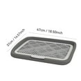 thumbnail image 4 of LAMIRO Puppy Pad Holder, Dog Potty Pad Tray, Reusable Indoor Dog Potty Tray with Mesh, Pee Pad Holder for Small & Large Dogs (18.5” x 14.57”), 4 of 4