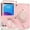 Pink, variant on Decase Slim Silicon+PC Case for iPad 10th Generation 2022 with Swivel Hanging Ring Handle Grip Kickstand,for iPad 10th Gen 10.9" Hybrid Shockproof Armor Cover w/Lanyard,Pink