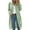 Green, variant on HAiming Womens Winter Fuzzy Fleece Jacket Long Sleeve Zip up Hooded Coats Plus Size Casual Long Outerwear with Pocket