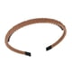 thumbnail image 2 of Sonducket Accesorios para el cabello con clásico elástico Simple diadema ropa accesorio a juego ducha diadema para mujer adulta femenino Accesorio para el cabello Marrón Sonducket AP010553-12B, 2 of 6
