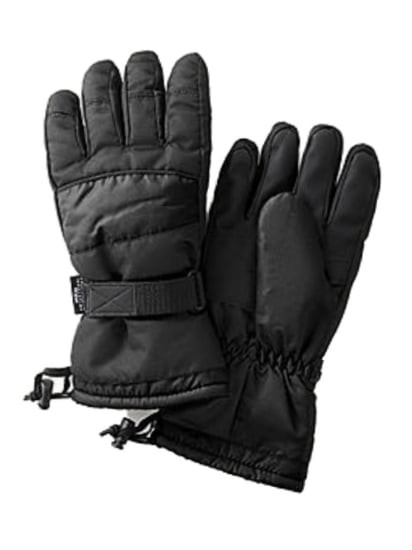 John Bartlett Mens Black Thinsulate Winter Snow & Ski Gloves Snowboarding Medium