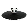 thumbnail image 2 of Set Of 4 Black Giant Panda Reusable Silicone Coffee Tea Cup Cover Lids Air Tight, 2 of 6